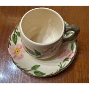 Franciscan "Desert Rose" Circa 1963-1980  (3) cups and (3) saucers  Mixed